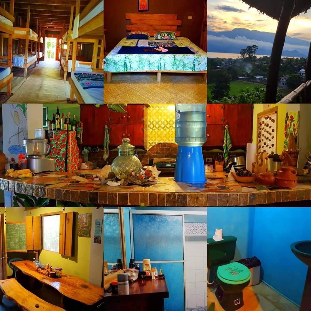 Hostal Azul Del Lago Agua Azul エクステリア 写真